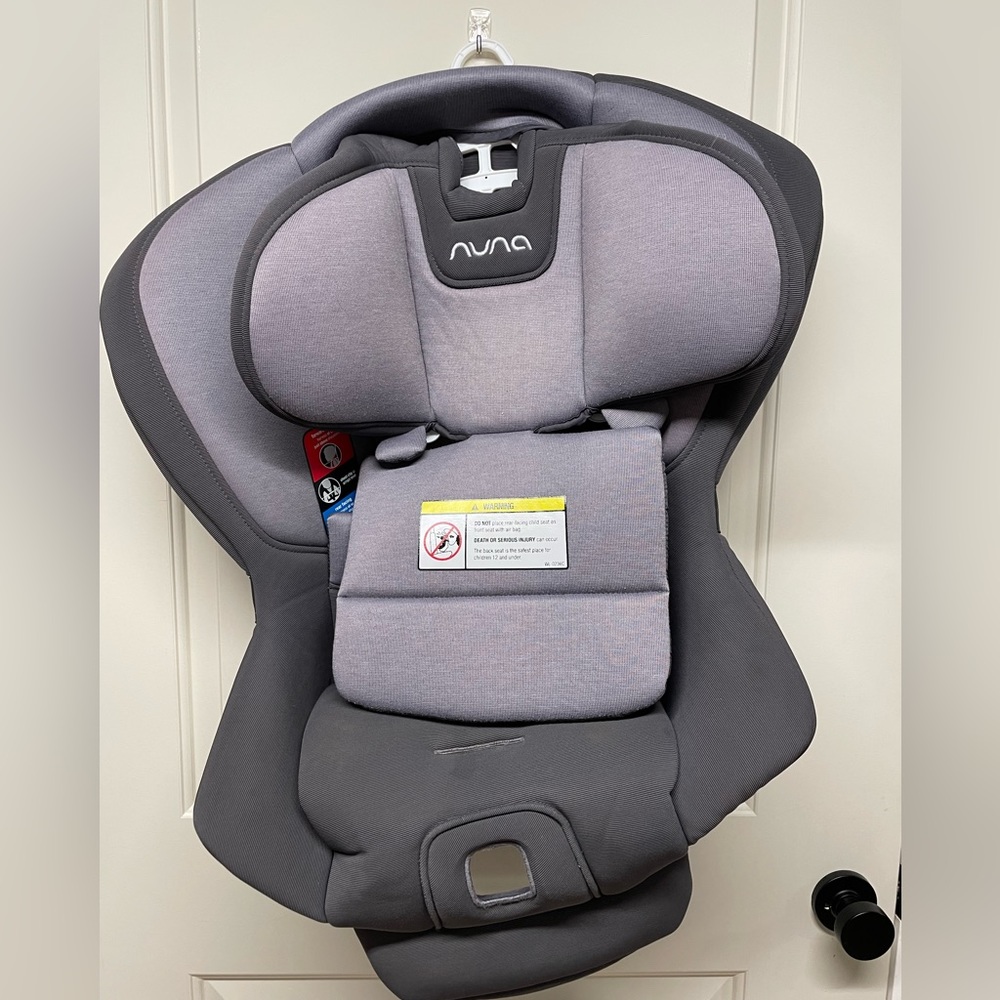 NUNA Rava Graphite Seat Cover (no strap covers - no infant insert)